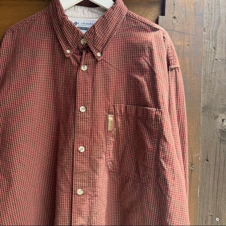 Columbia チェックシャツ