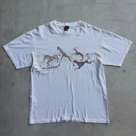 Disney THE LION KING アニマルプリントTシャツ