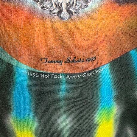 90’s “Sun & Moon” タイダイTシャツ XL