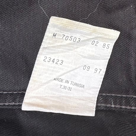 90s Levi’s 70503 ブラックデニムジャケット