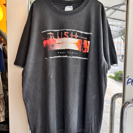 2002 RUSH “Vapor Trails” バンドTシャツ XL