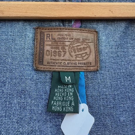 90s LAUREN JEANS CO. デニムダッフルコート