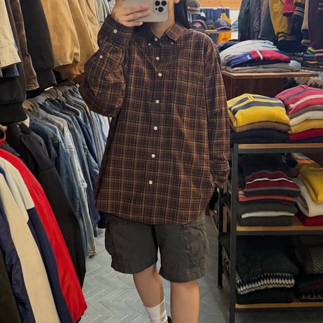 Eddie Bauer チェック柄シャツ