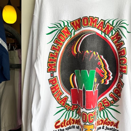 1997 MILLION WOMAN MARCH Long Sleeve Tシャツ