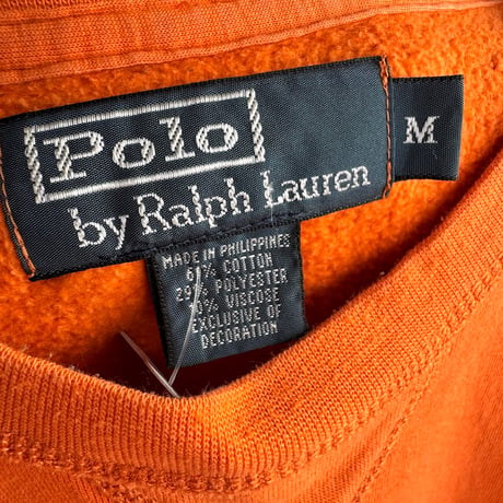 POLO ワンポイントスウェット M