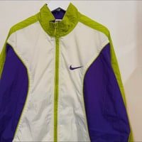 90s NIKE デザインナイロンジャケット