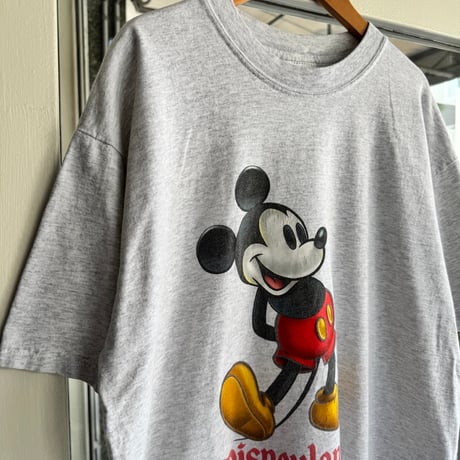 00's USA製 MICKEY プリントTシャツ L