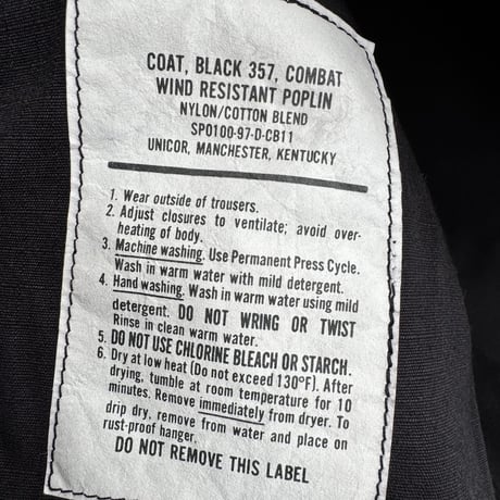 1997's  "BLACK 357" BDU Jacket S-S