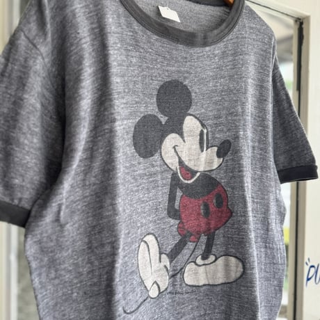 70〜80’s Mickey Mouse リンガーTシャツ