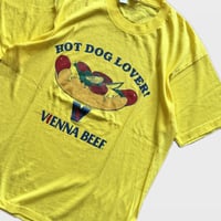 80’s SCREEN STARS “VIENNA BEEF” Tシャツ L