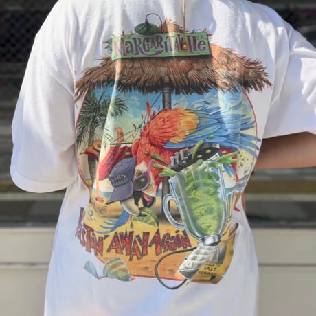 USA製 Caribbean Soul ジミーバフェット 両面プリントTシャツ