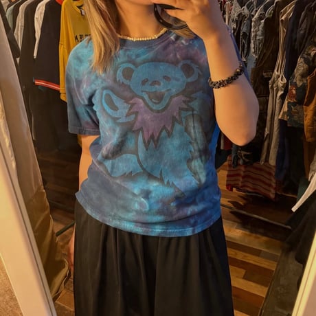 Grateful Dead ダンシングベア タイダイTシャツ