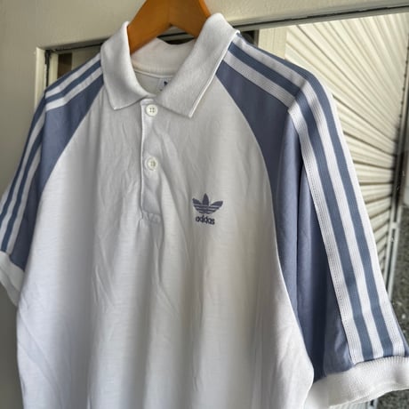 80's〜 adidas ポロシャツ L