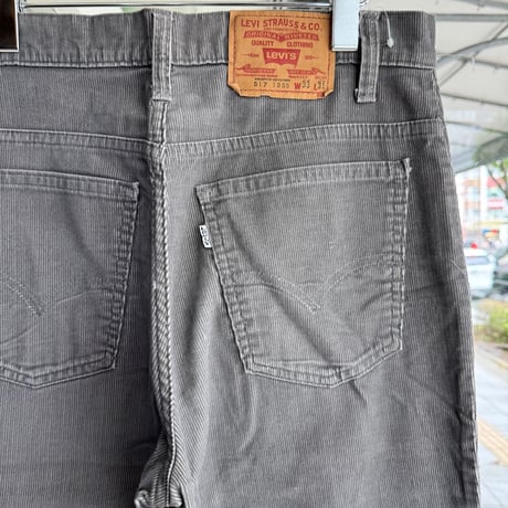 80'sUSA製 Levi's517コーデュロイ  W33×L31