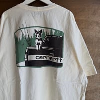 carhartt バックプリントTシャツ