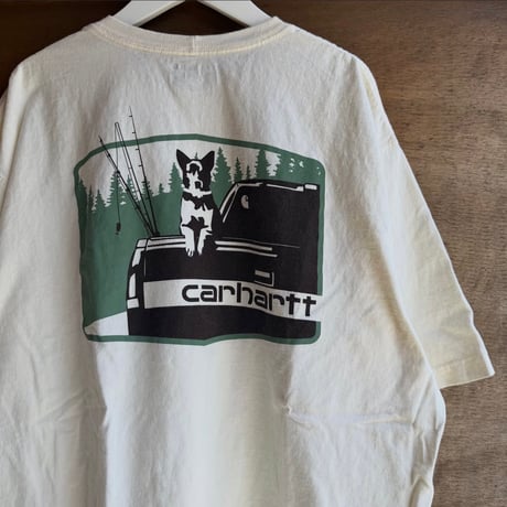 carhartt バックプリントTシャツ