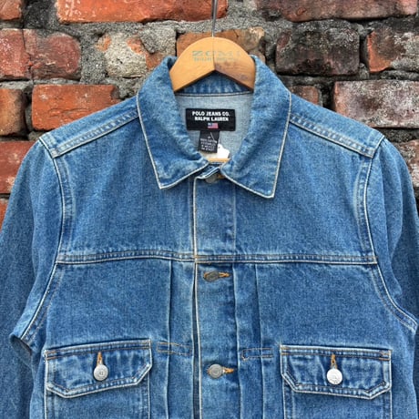 POLO JEANS 星条旗デザインデニムジャケット