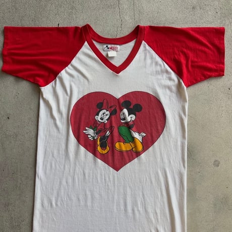 80s Club Mickey ラグラン ナイトガウン