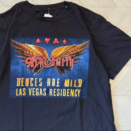 エアロスミス ラスベガス・レジデンシー プリントTシャツ