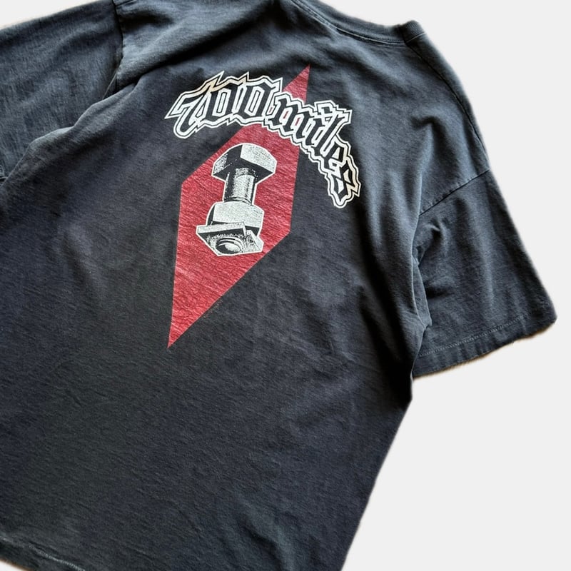 90's “700 Miles” プリントTシャツ XL | CUSTOM FEVER