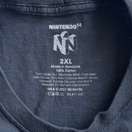 NINTENDO64 グラフィックTシャツ