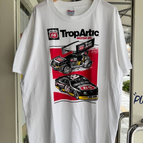 90's USA製Phillips 66プリントTシャツ L
