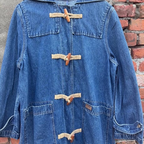 90s LAUREN JEANS CO. デニムダッフルコート