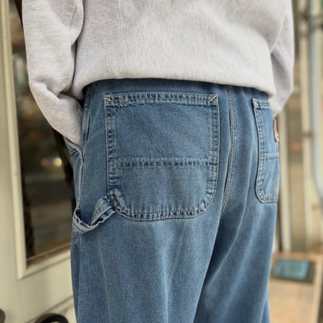 90s USA製 Carhartt 裏地付きデニムペインターパンツ(36×32)
