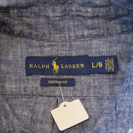 polo Ralph Lauren コットンシャンブレーシャツ
