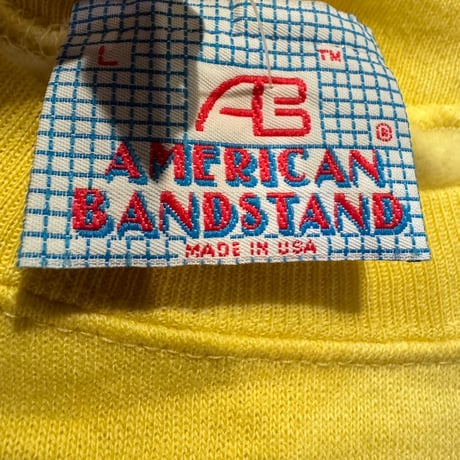 80's USA製「American Bandstand」スウェット