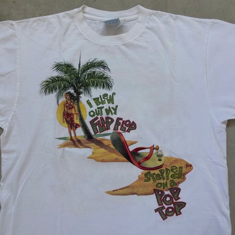 USA製 Caribbean Soul ジミーバフェット 両面プリントTシャツ