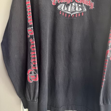Orange County Choppers 袖プリントロンT