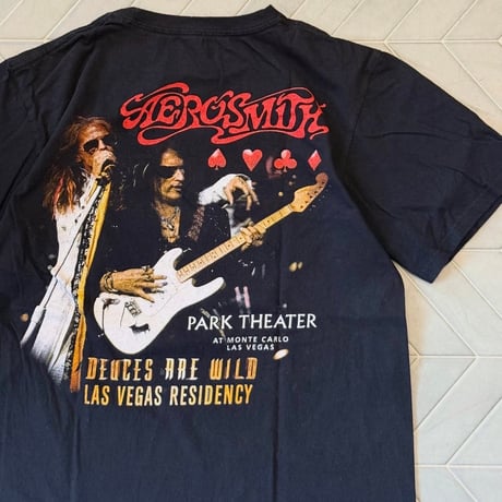 エアロスミス ラスベガス・レジデンシー プリントTシャツ