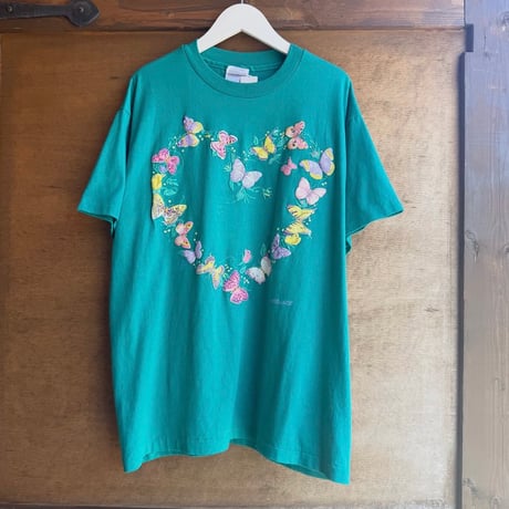90s USA製 バタフライデザインTシャツ