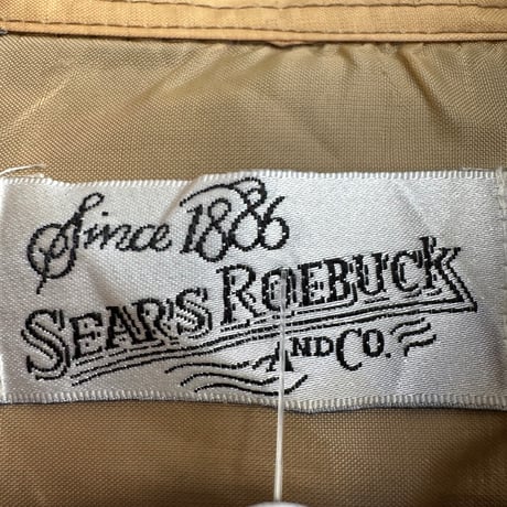 〜80's Sears ウール混チェックシャツ