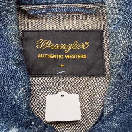 Wrangler ワッペン付きデニムベスト