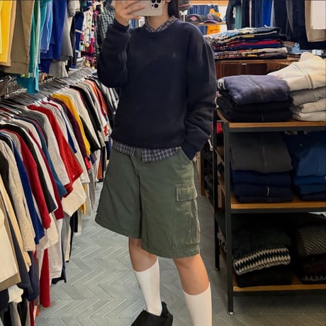 POLO 薄手コットンニット