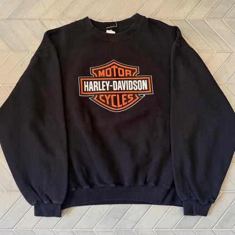 90s Harley-Davidson ロゴスウェット