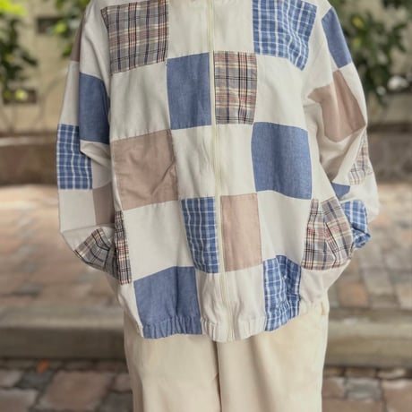 ALFRED DUNNER パッチワークジャケット