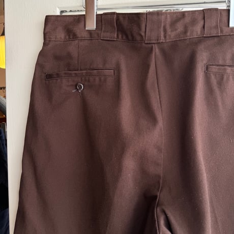 00's Dickies 42283 ワークショーツ ブラウン