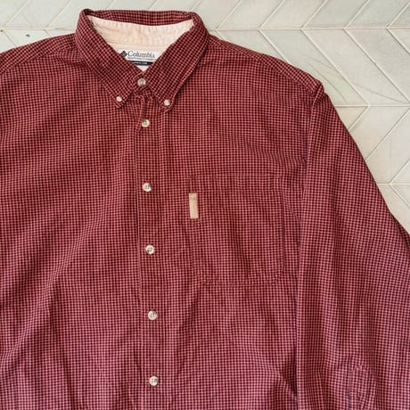 Columbia チェックシャツ
