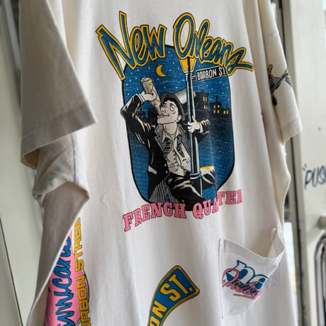 〜90’s ALORE “New Orleans ” プリントポケT