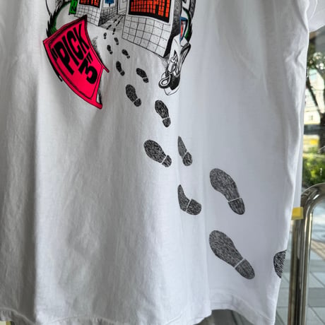 90’s Hanes BEEFY-TボディプリントT XL