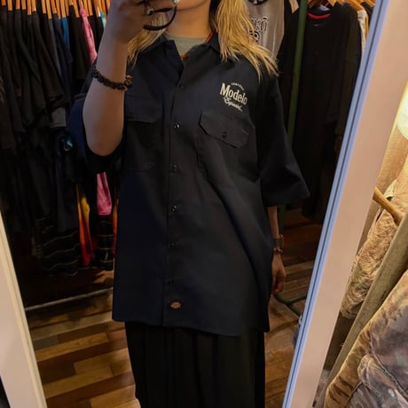 Dickies Modelo 刺繍ワークシャツ