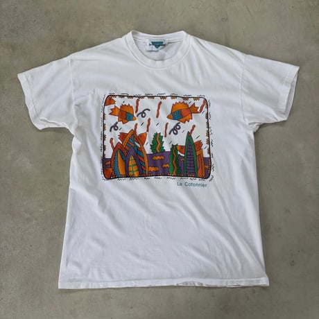 カラフルフィッシュ アートTシャツ