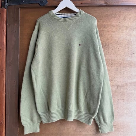 90s Tommy Hilfiger コットンニット