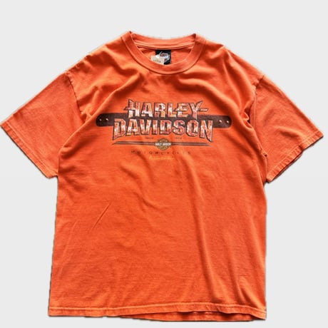 USA製 HARLEY DAVIDSON プリントTシャツ  L
