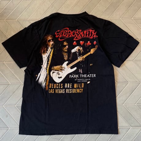 エアロスミス ラスベガス・レジデンシー プリントTシャツ