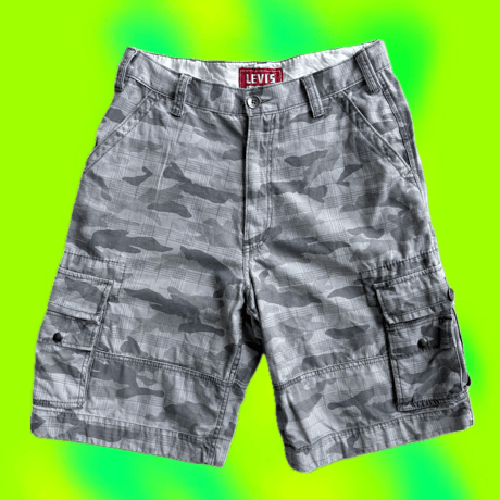 Levi’s 迷彩カーゴショーツ W34