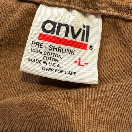 90’s anvil USA製 “Hanson” バンドT L